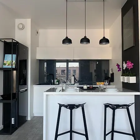 Two-levels Penthouse With A Garden In The City Center Appartement