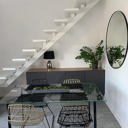 Appartement Two-levels Penthouse With A Garden In The City Center Łódź