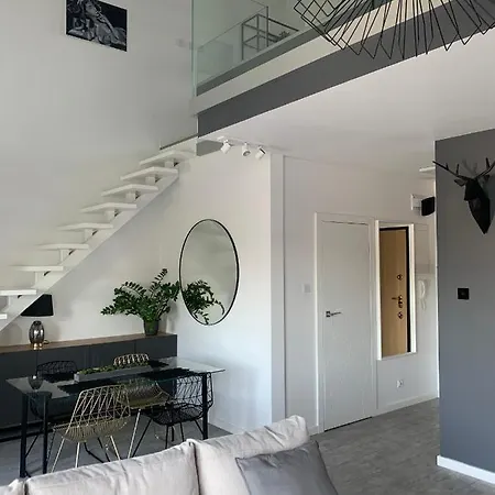 Two-levels Penthouse With A Garden In The City Center * Lodz (Lodz)