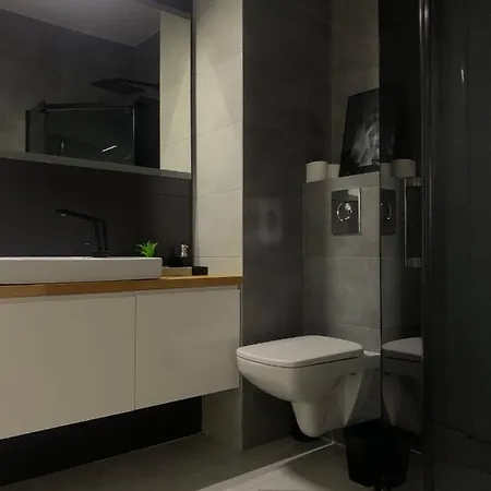 Two-levels Penthouse With A Garden In The City Center Appartement Łódź