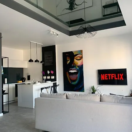 Apartment Two-levels Penthouse With A Garden In The City Center