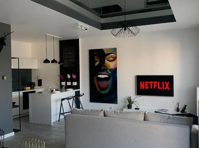 Two-levels Penthouse With A Garden In The City Center