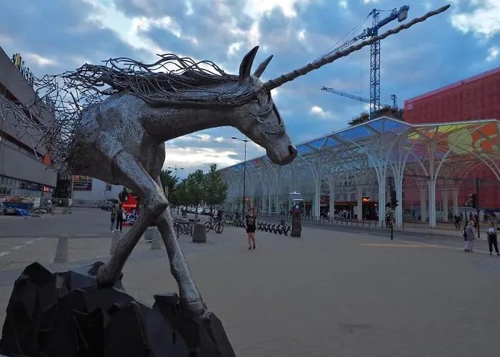 Two-levels Penthouse With A Garden In The City Center Lejlighed