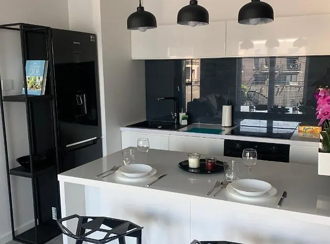 Two-levels Penthouse With A Garden In The City Center Lejlighed Łódź